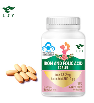 Folic acid and Iron tablets